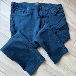 JACHS New York Men’s Navy Casual Pants – Size 40x32 – Classic Fit